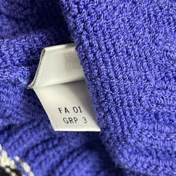 Vintage St. John Sport by Marie Gray Turtleneck Sweater Womens Medium Purple USA - Picture 7 of 12